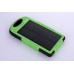 Geocaching & munzee Power Bank (Portable Solar Rechargable USB battery charger 8000mah with 12 LED Torch)